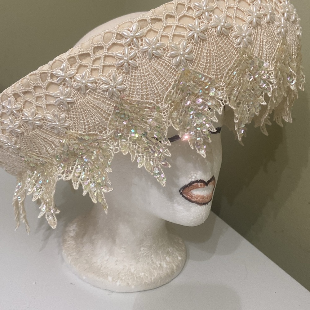 Gorgeous (SHOWSTOPPER) Dress/Church Hat by Mr. John N Y